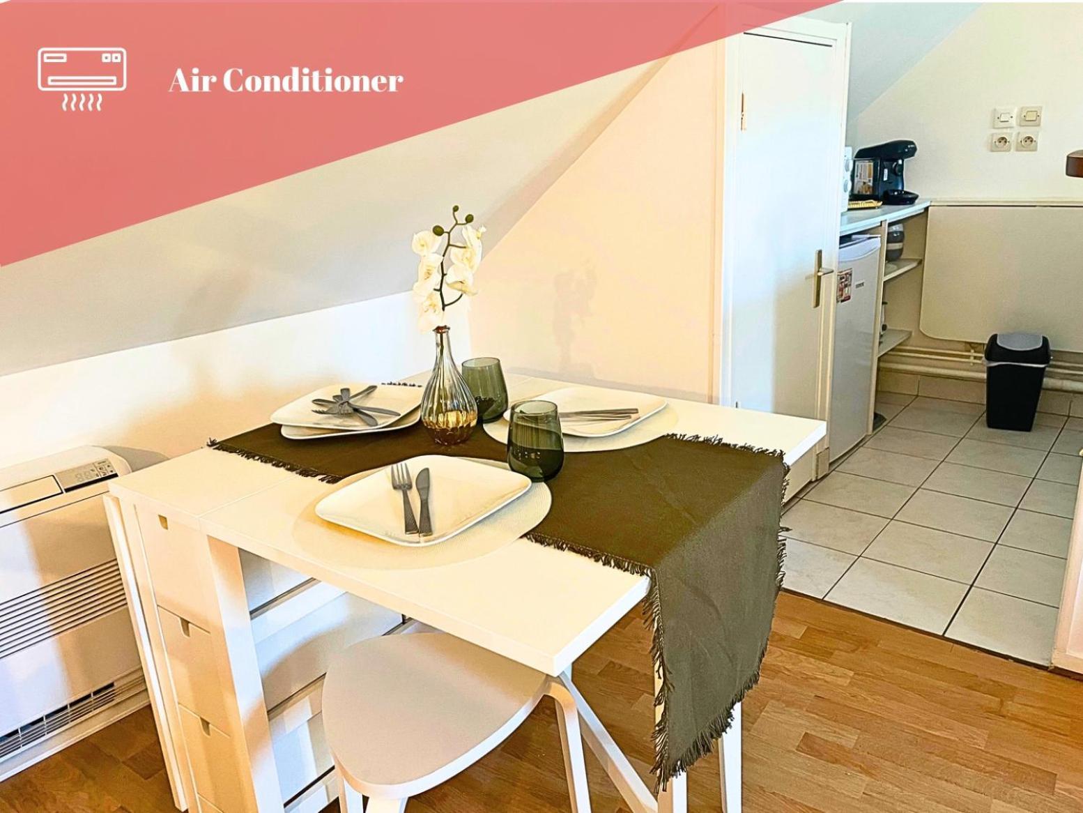Appart Cosy Renove Avec Ac Hypercentre Nemours Exterior foto